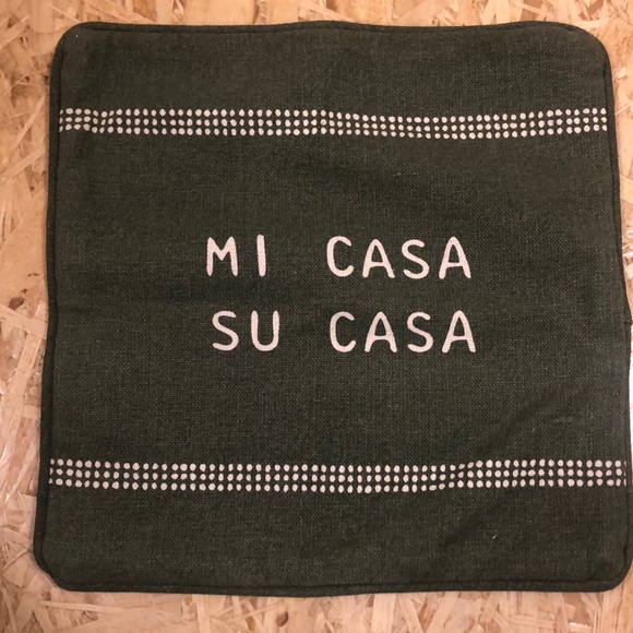 H&M Other - 16x16 olive pillow cover from H&M